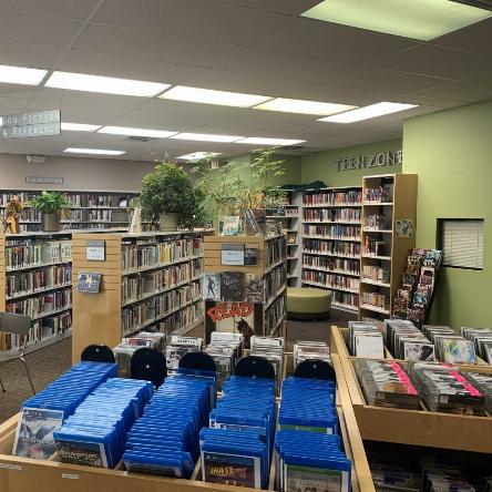 Interior of the Park Branch, Clark County Public Library system